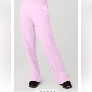 Alo yoga high waist free time straight leg sweat pants